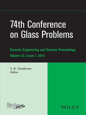 cover image of 74th Conference on Glass Problems
